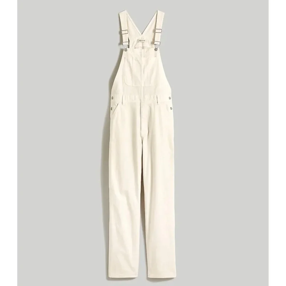 NWT Madewell Mens Garment Dyed Canvas Overalls Medium - Picture 6 of 16
